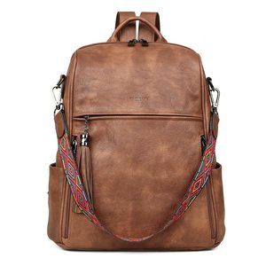 Leather Backpack Purse for Women Designer Travel Backpack Purses PU Fashion🐟